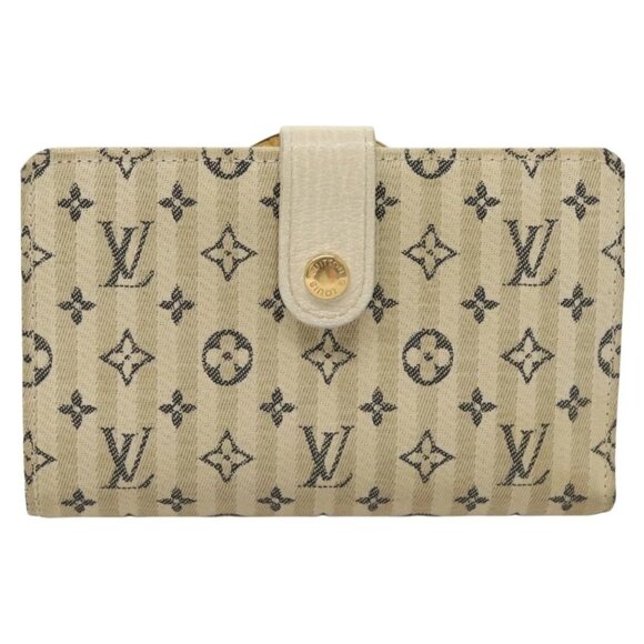 LOUIS VUITTON Mini Lin Croisette Porte Monnaie Viennois M95659 LV Auth 135437 - Picture 2 of 15
